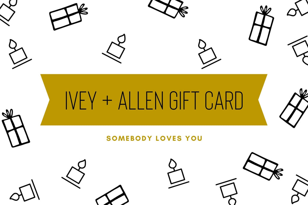 IVEY + ALLEN gift card - IVEY + ALLEN